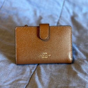 Coach Brown Leather Wallet